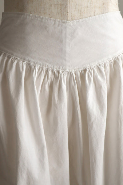 1890s White Cotton Valenciennes Lace Drawers