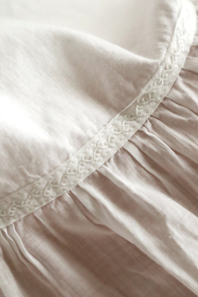 1890s White Cotton Valenciennes Lace Drawers
