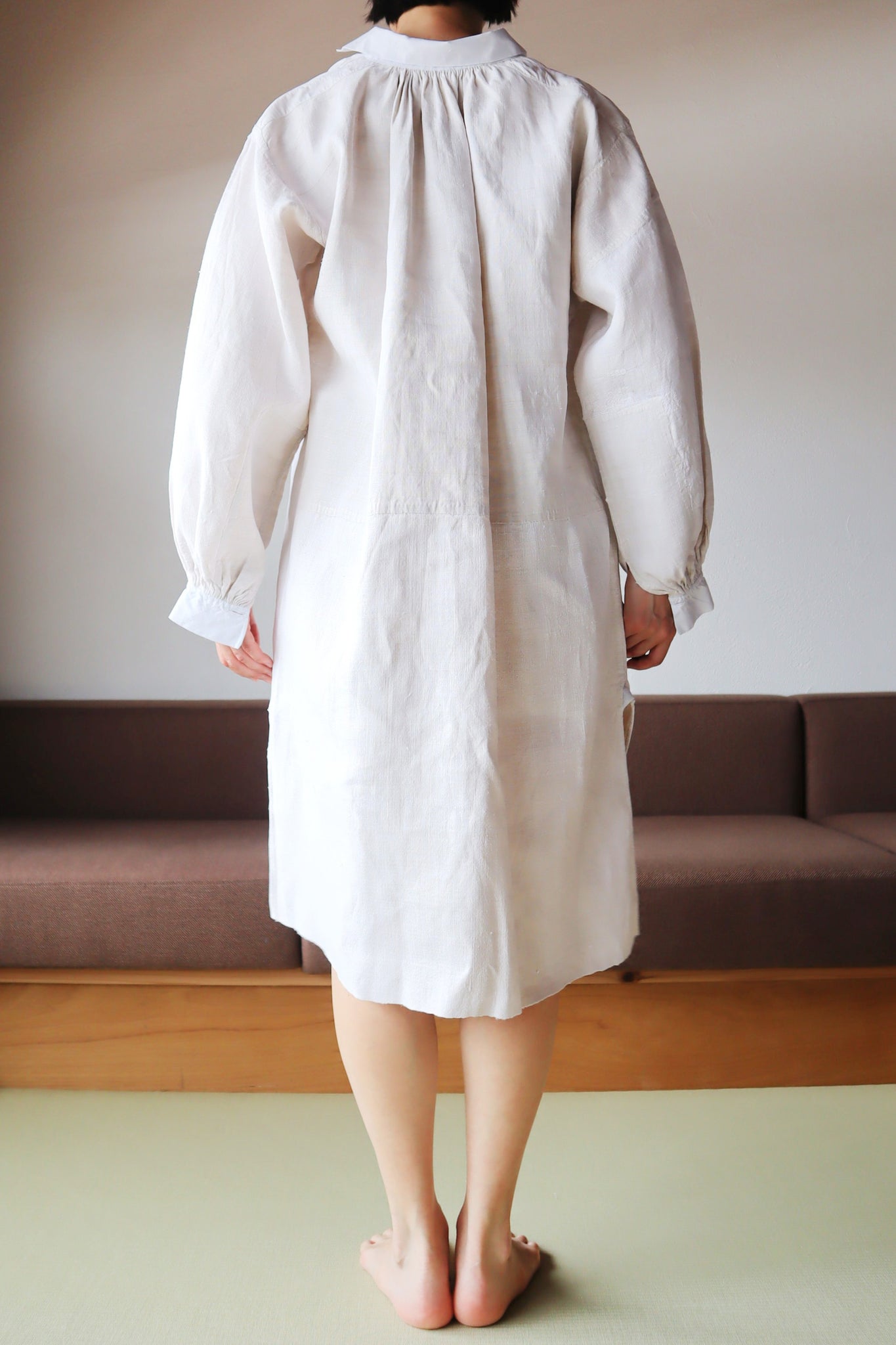 19th French Linen Smock