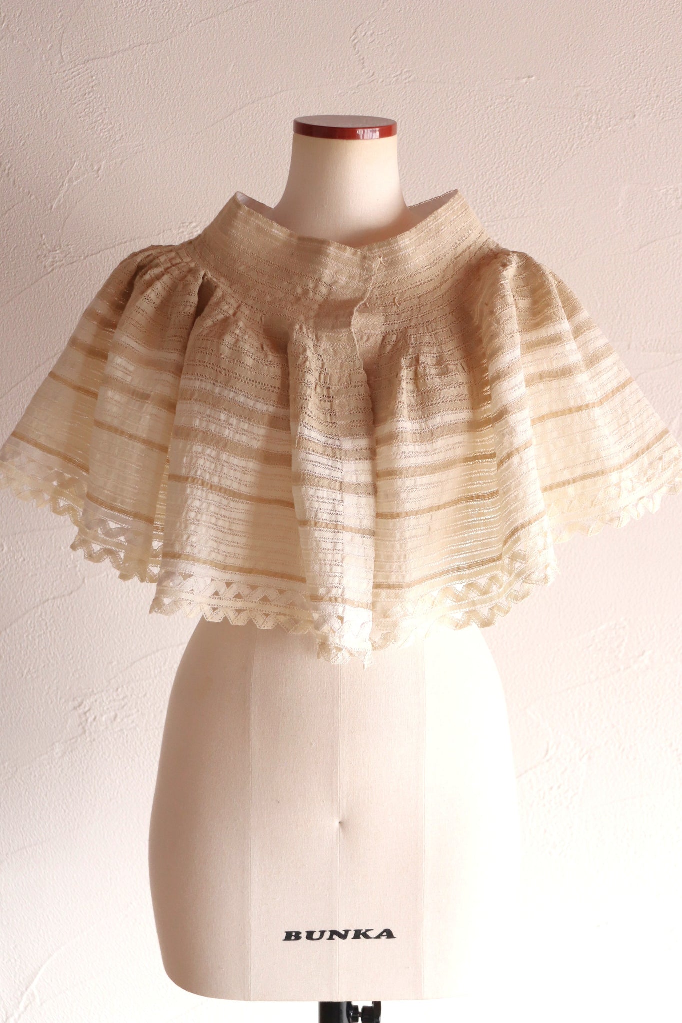 Handmade Antique Lace Capelet