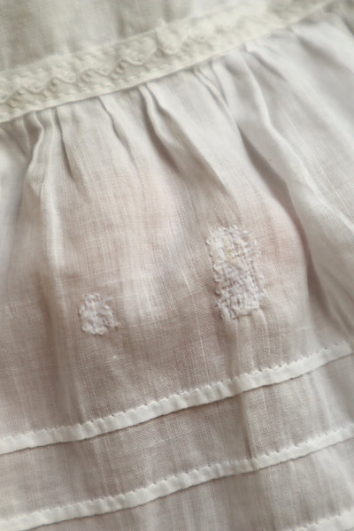 1890s White Cotton Valenciennes Lace Drawers