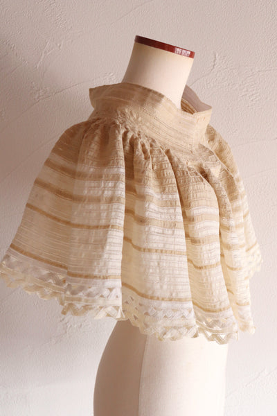 Handmade Antique Lace Capelet