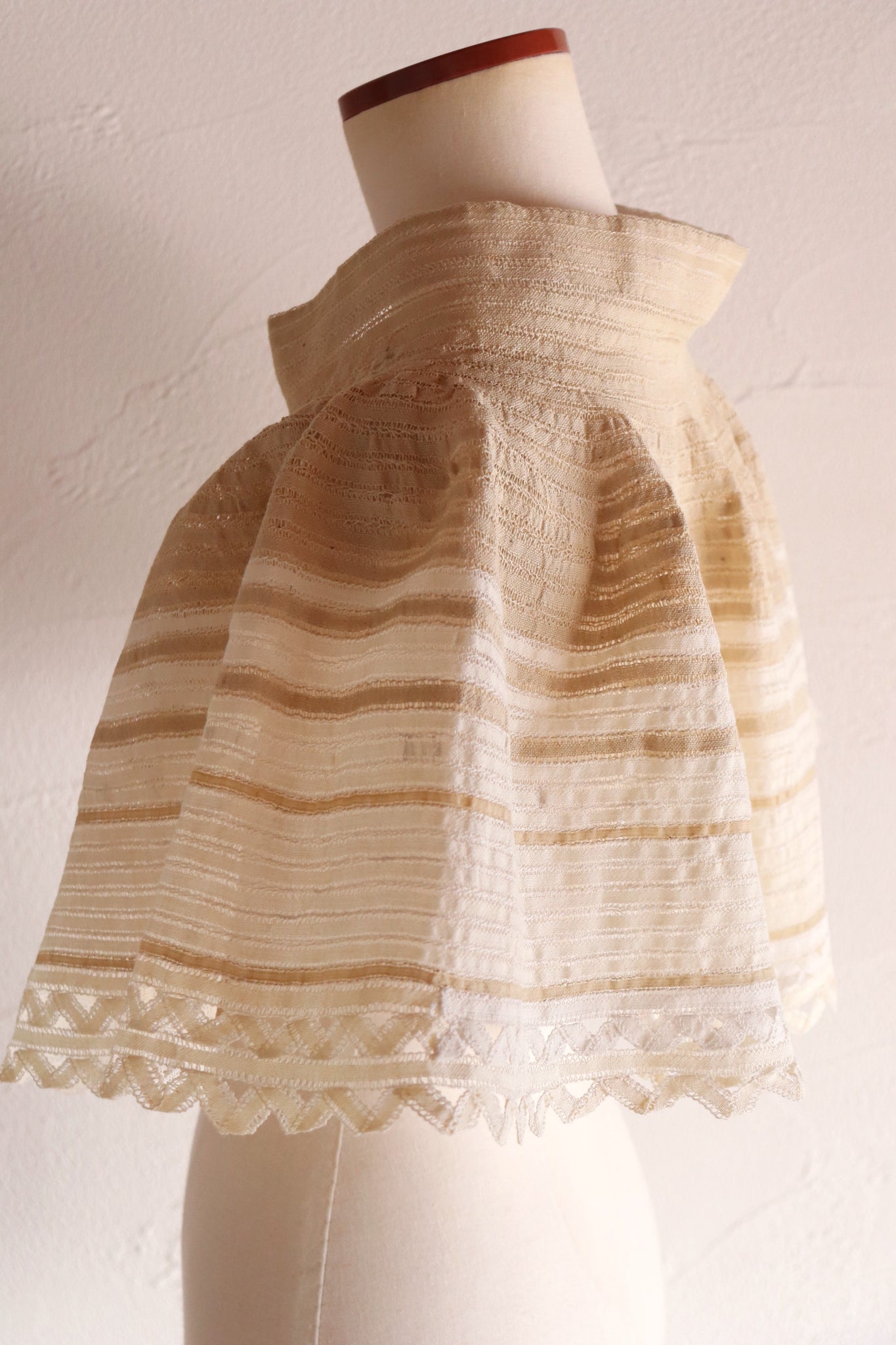 Handmade Antique Lace Capelet