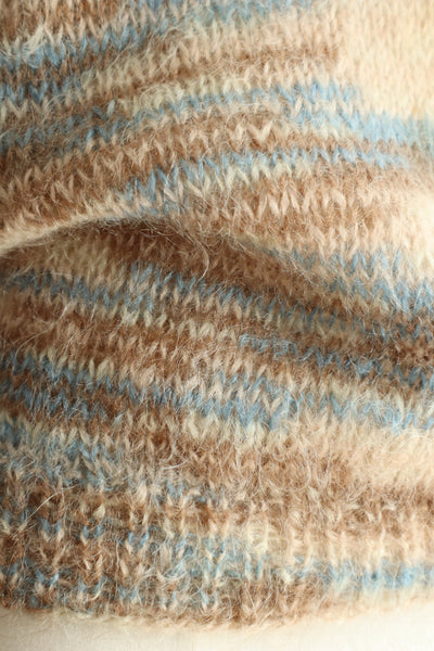 1980s Hand-Knit Soft Mohair Sweater