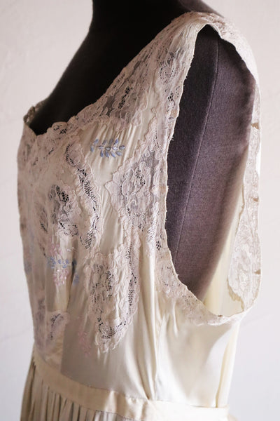 1930s Silk Lingerie Dress