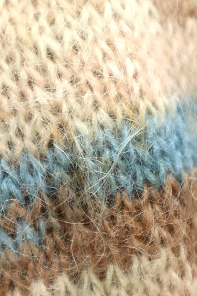 1980s Hand-Knit Soft Mohair Sweater