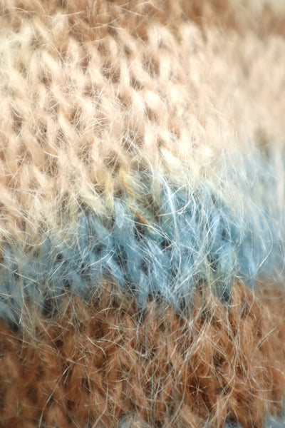 1980s Hand-Knit Soft Mohair Sweater