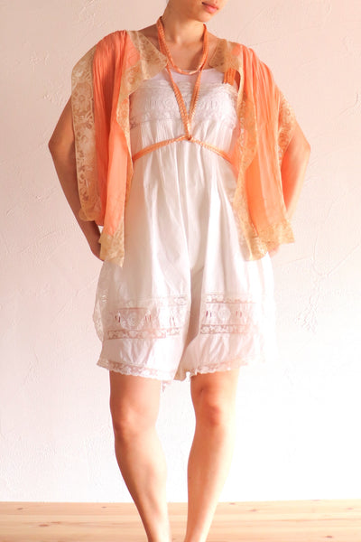 1920s Silk Bed Jacket