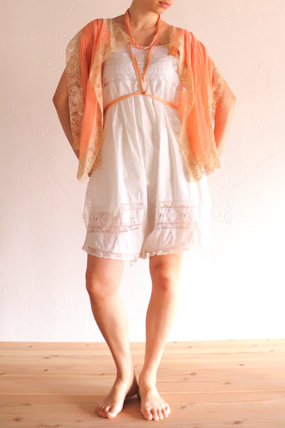 1920s Silk Bed Jacket