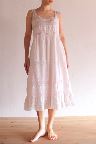 1900s Edwardian Chemise Dress
