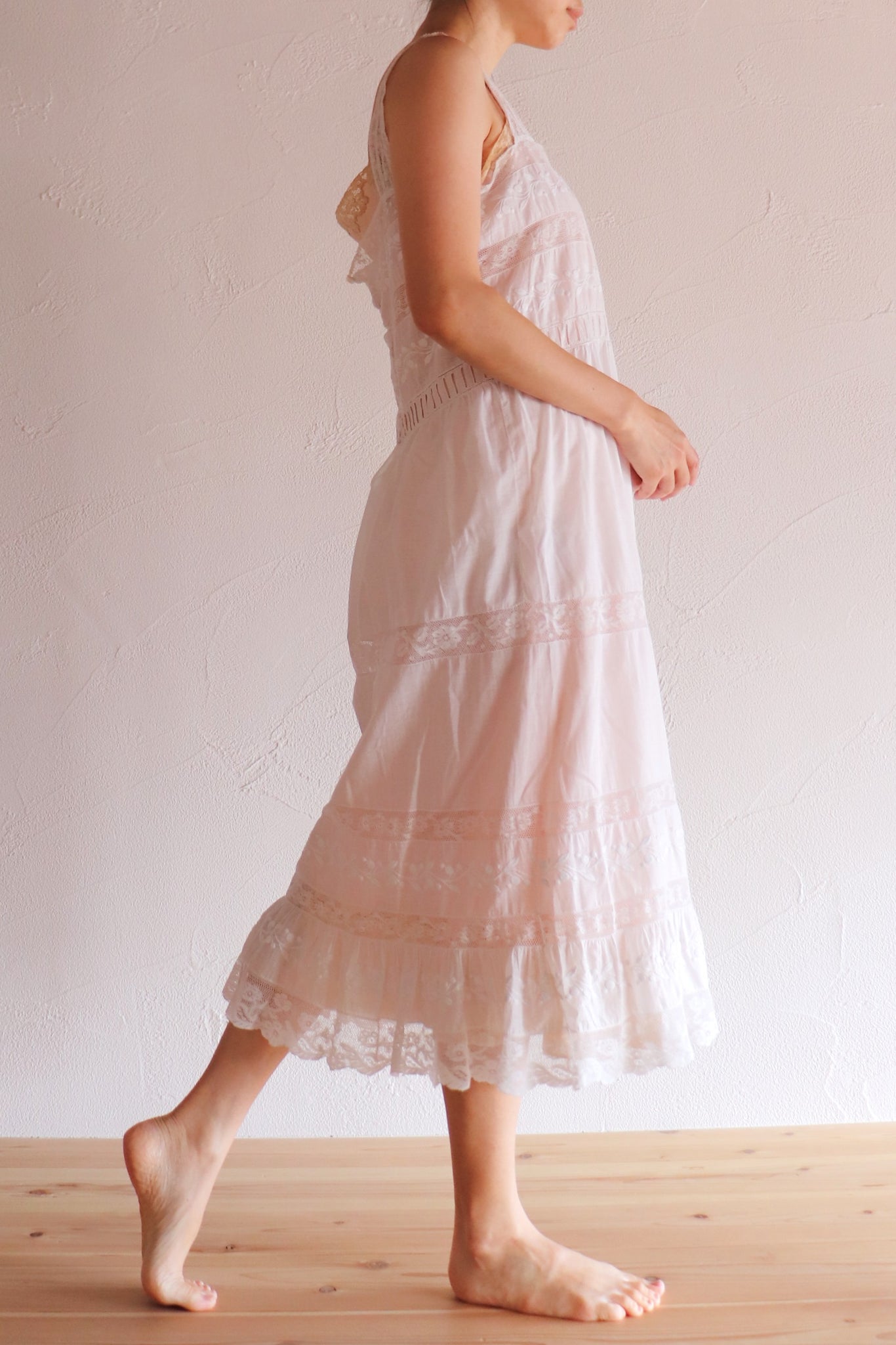 1900s Edwardian Chemise Dress
