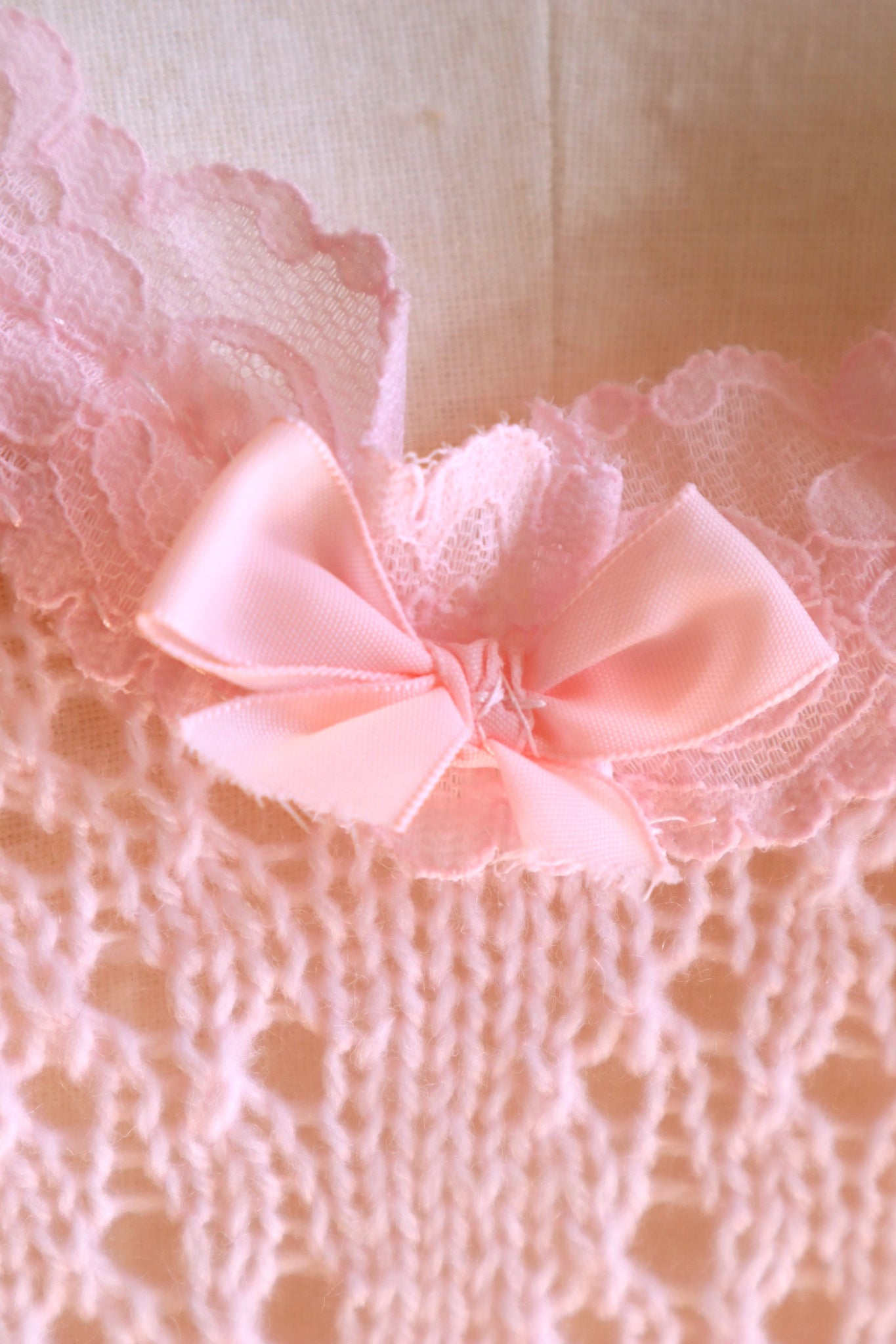 70s Deadstock Pink Knit Camisole