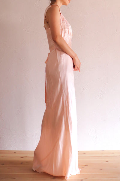 1930s Boudoir Silk Dress