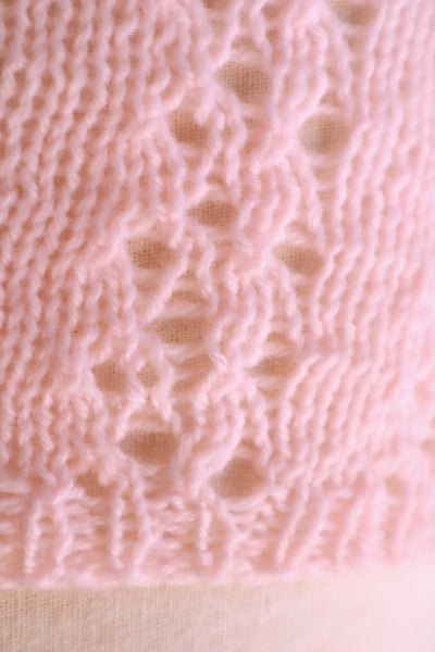 70s Deadstock Pink Knit Camisole