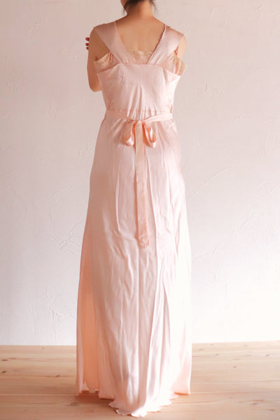 1930s Boudoir Silk Dress