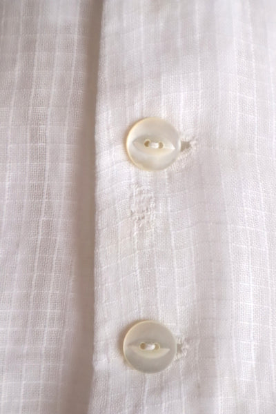 1900s Edwardian Pigeon Breast Cotton Day Dress