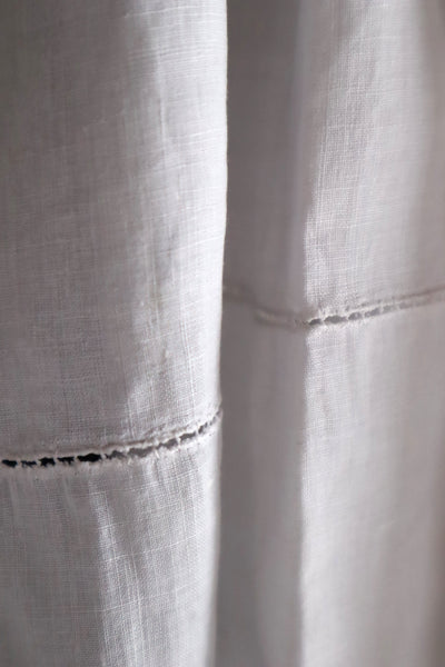 1900s French Handworked Filet Lace Church Cotta