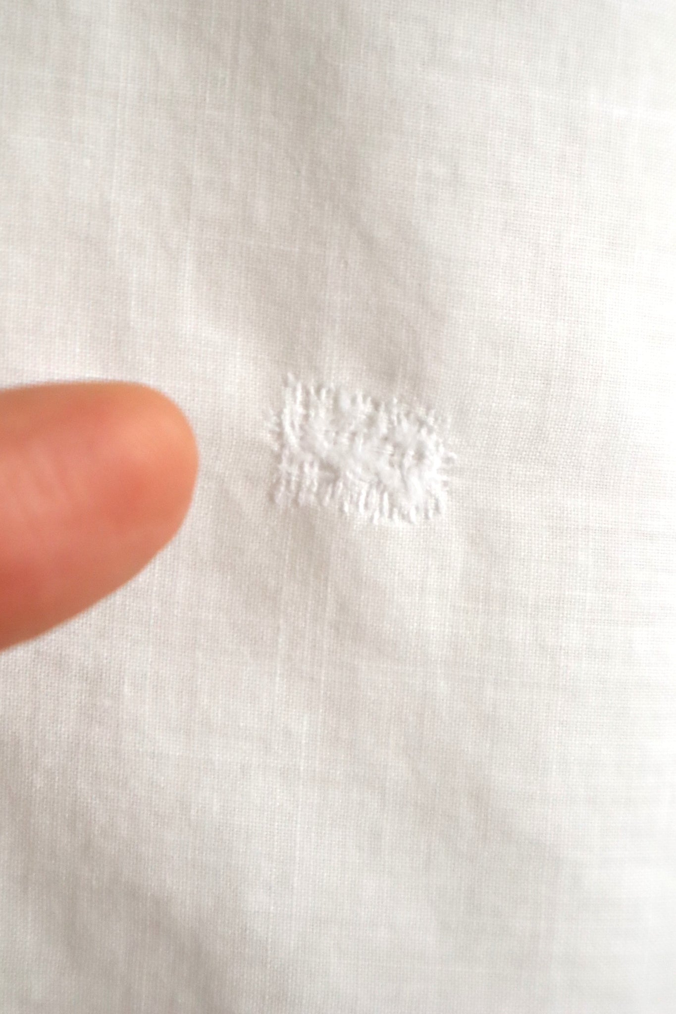 1900s French Cotton Day Blouse