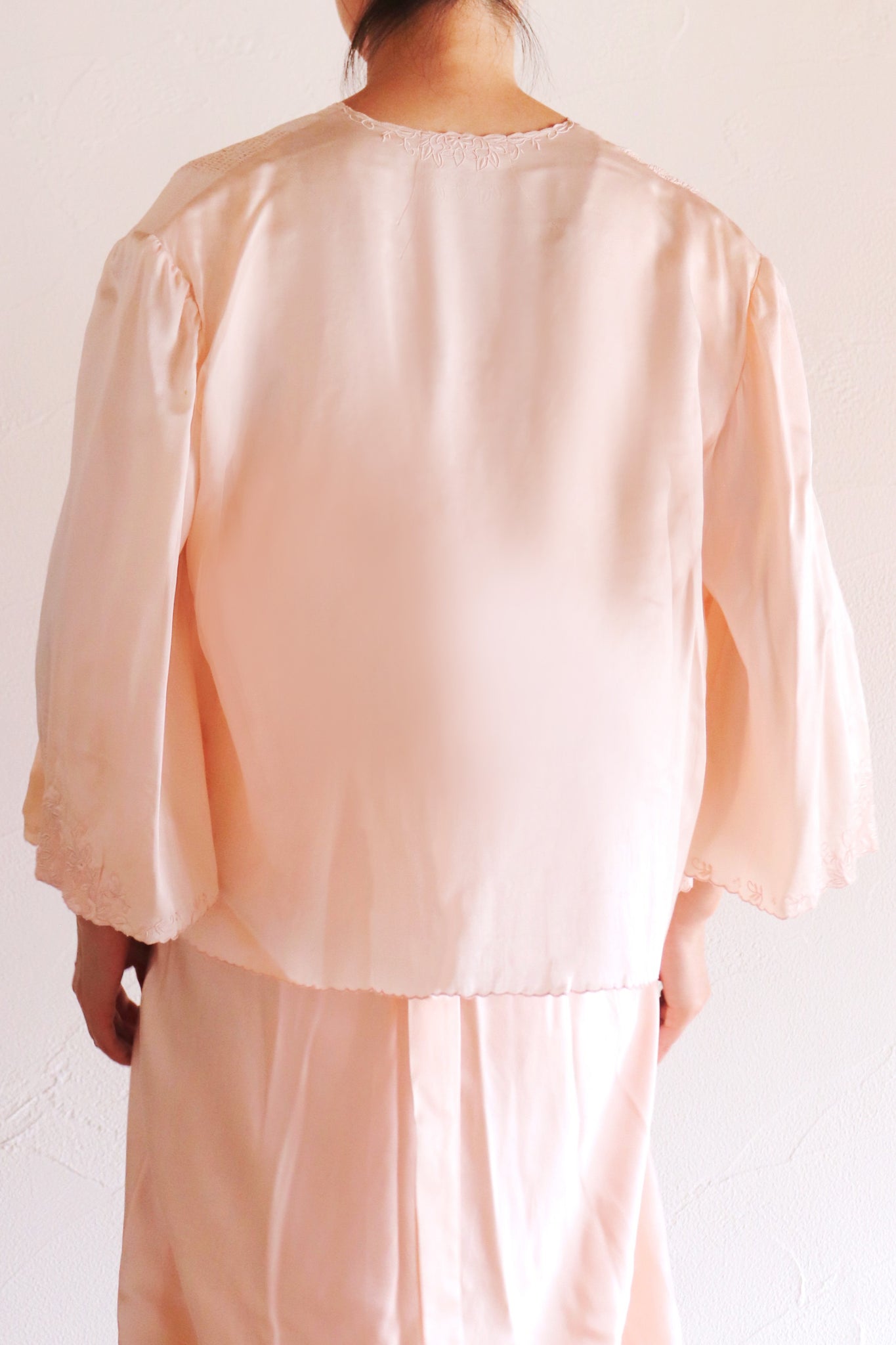 1930s Boudoir Silk Jacket