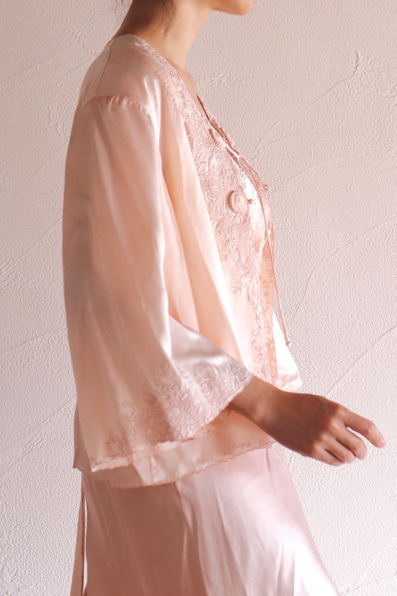 1930s Boudoir Silk Jacket