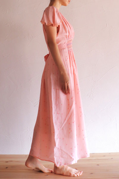 1940s Hand Smocking Dress
