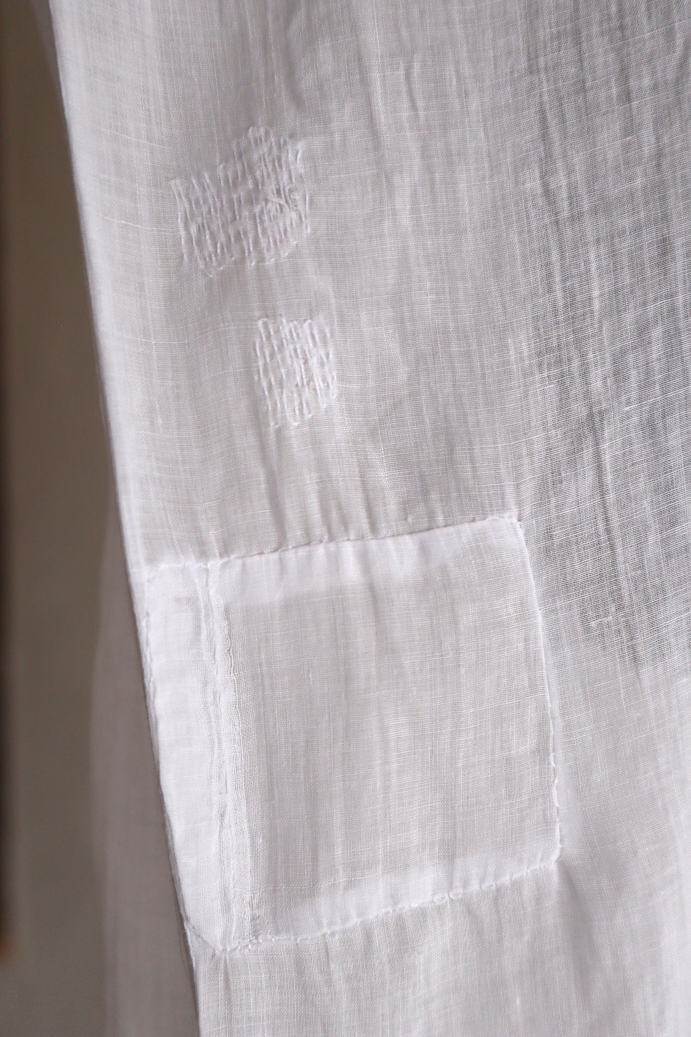 1900s French Handworked Batten Lace Church Surplice