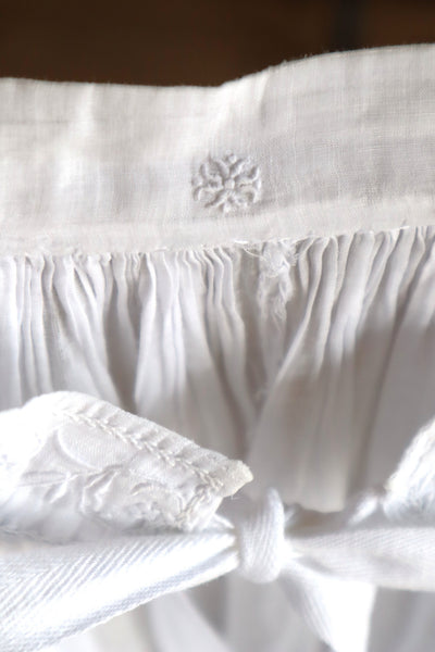 1900s French Handworked Batten Lace Church Surplice
