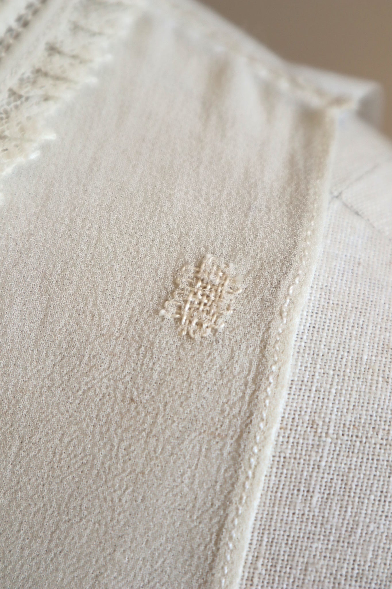 1940s Silk Crepe Dickey