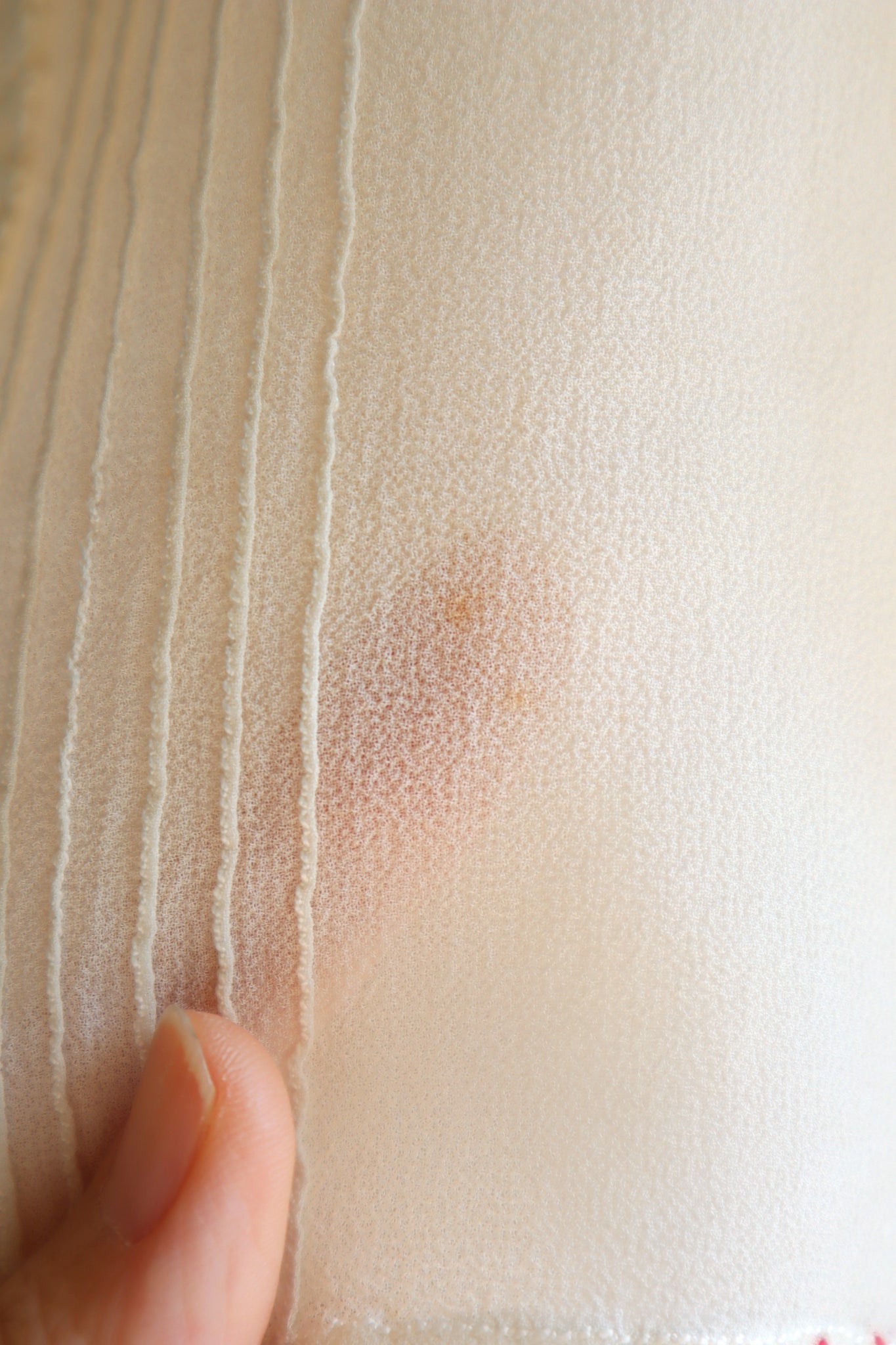 1940s Silk Crepe Dickey