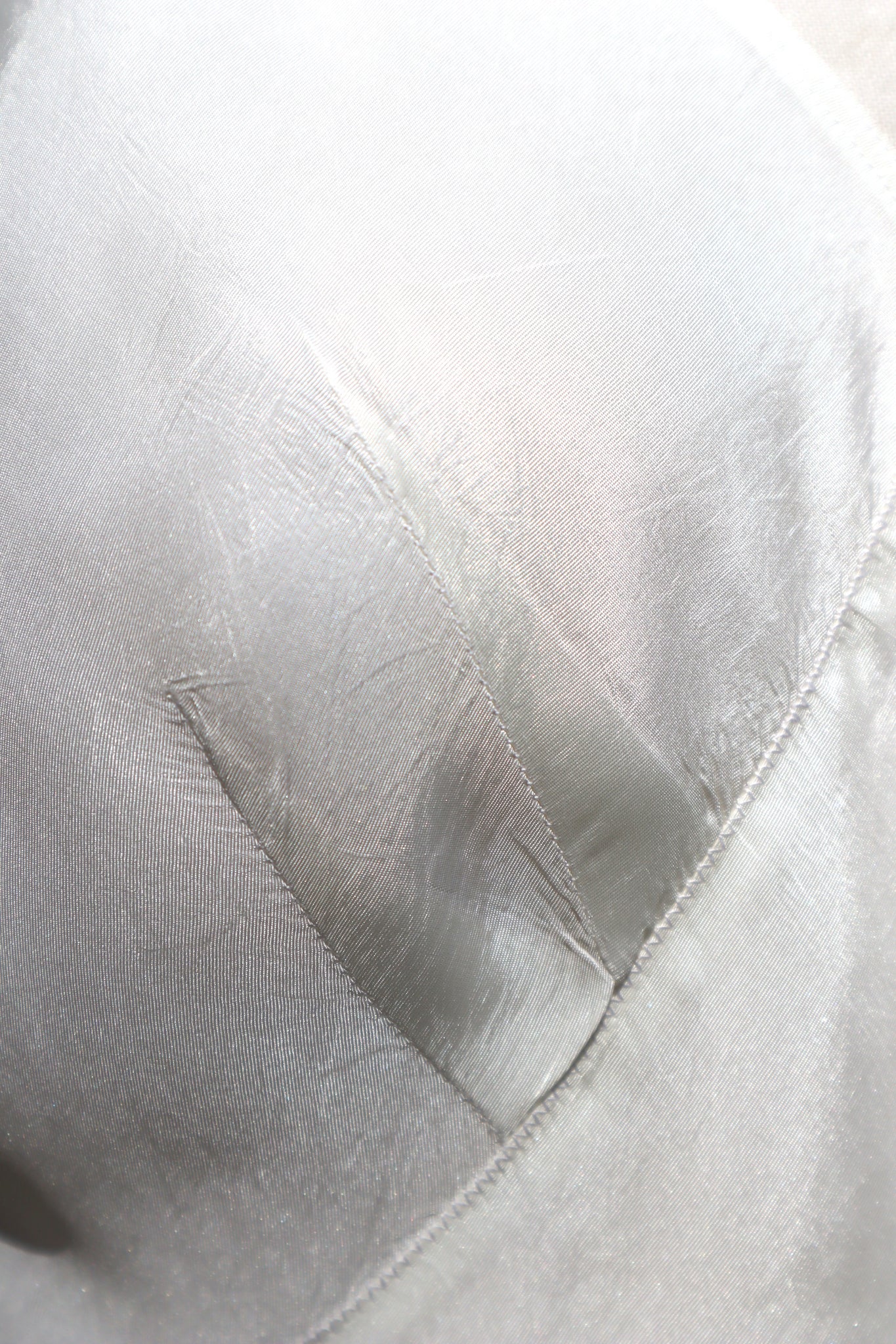 1940s~1950s White Rayon Slip Dress
