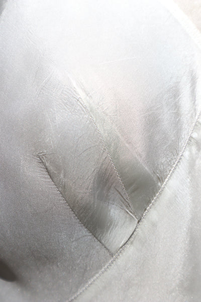 1940s~1950s White Rayon Slip Dress