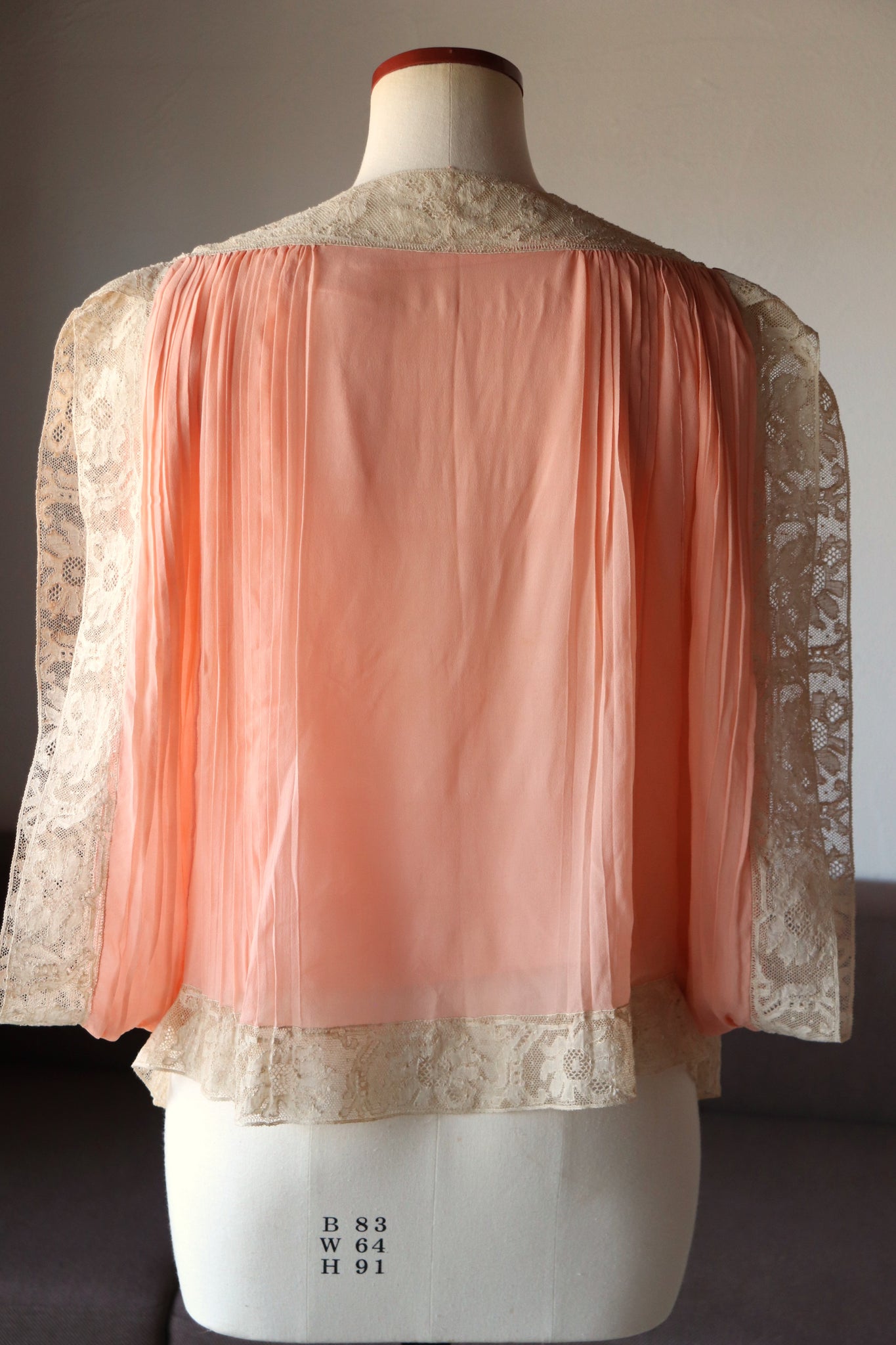 1920s Silk Bed Jacket