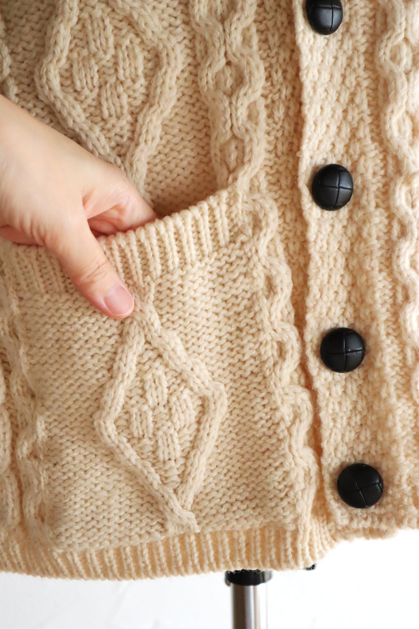 Aran Crafts Wool Vest