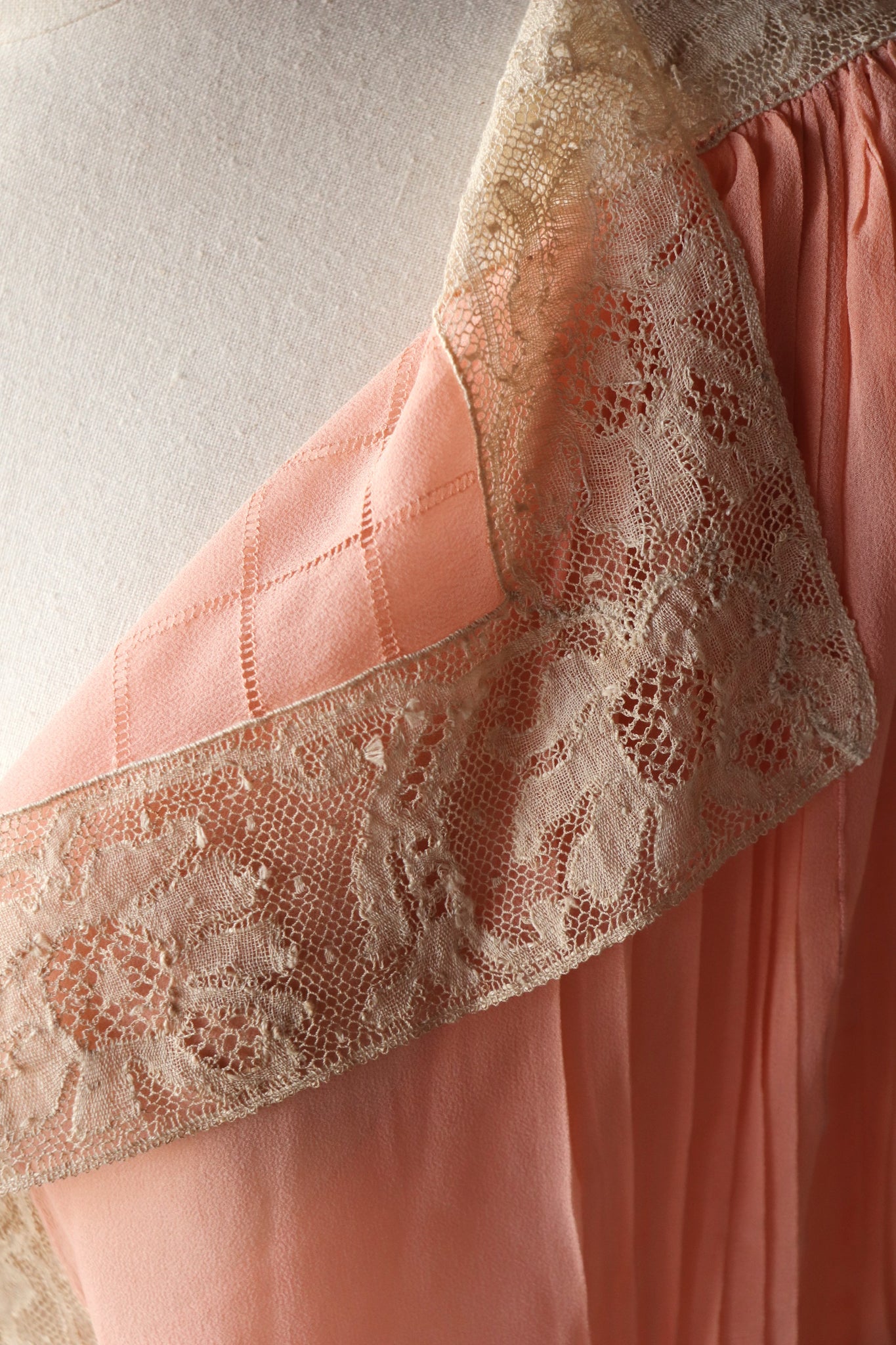 1920s Silk Bed Jacket