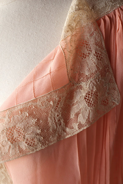 1920s Silk Bed Jacket