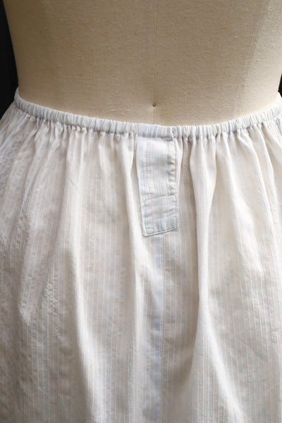 Romantic Blue Floral Skirt – Handcrafted