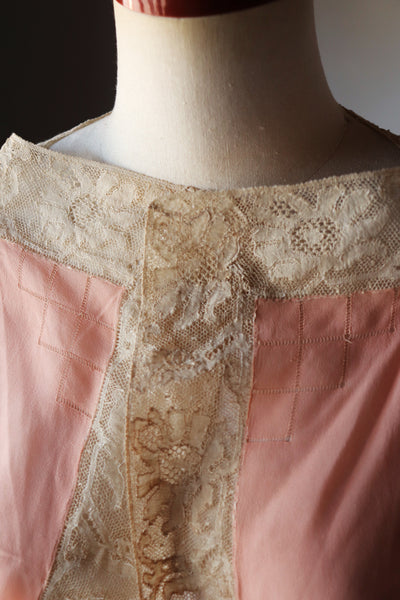 1920s Silk Bed Jacket