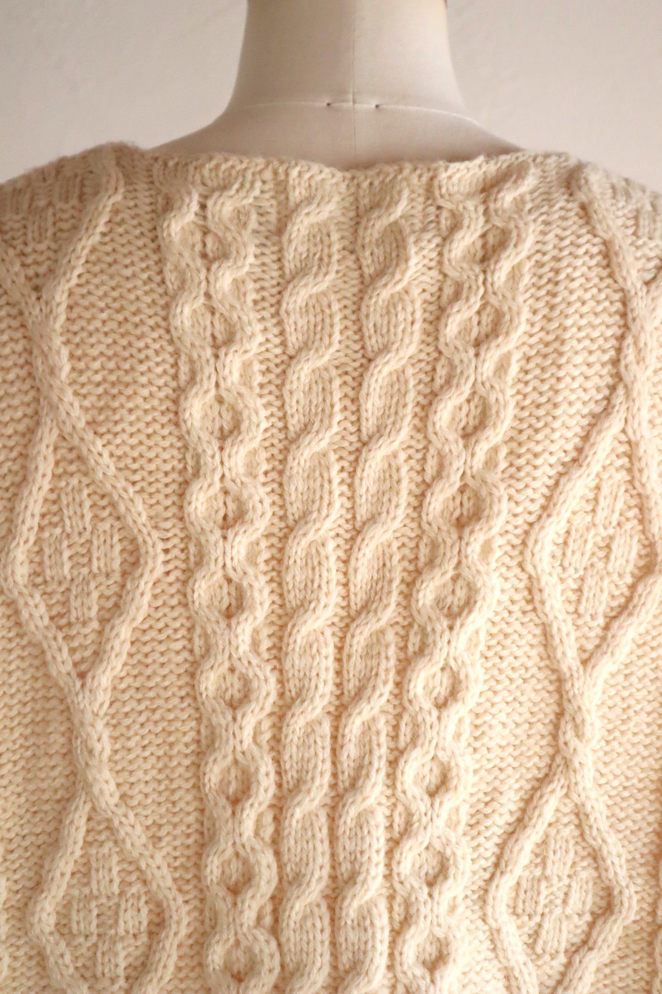 Aran Crafts Wool Vest