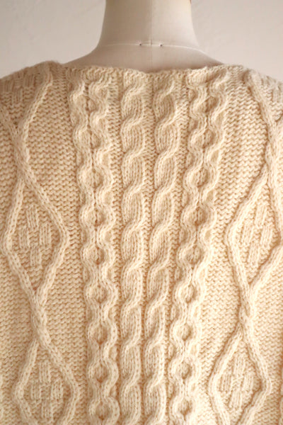 Aran Crafts Wool Vest