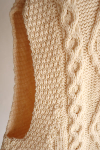 Aran Crafts Wool Vest