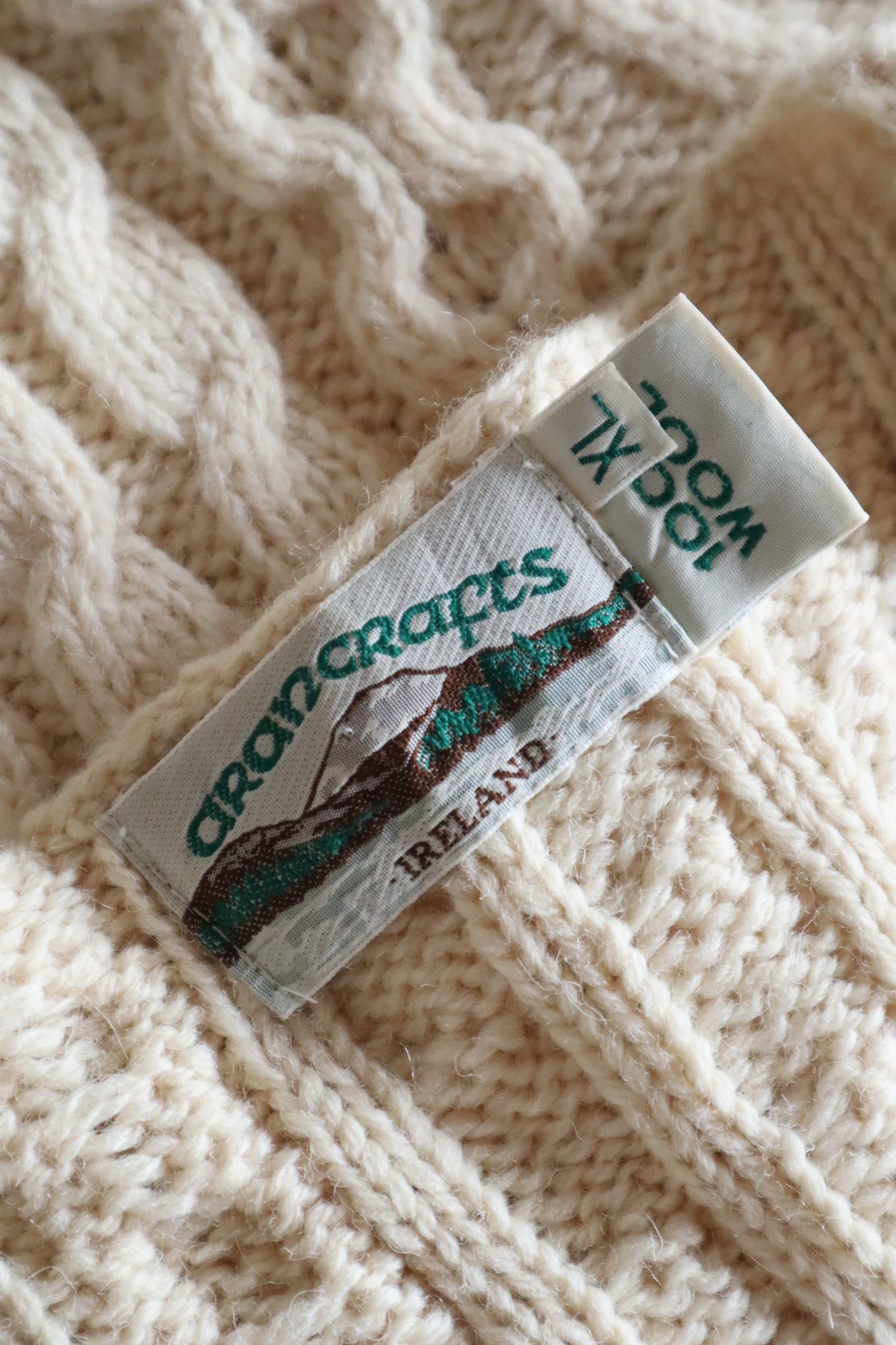 Aran Crafts Wool Vest