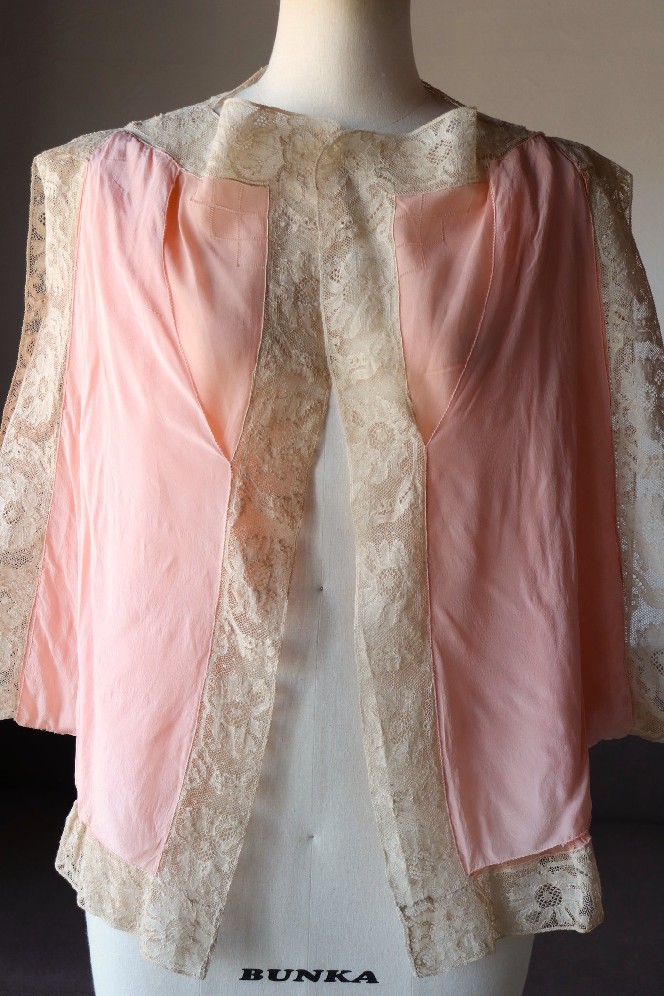 1920s Silk Bed Jacket