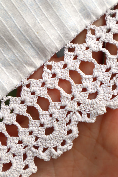 Romantic Blue Floral Skirt – Handcrafted