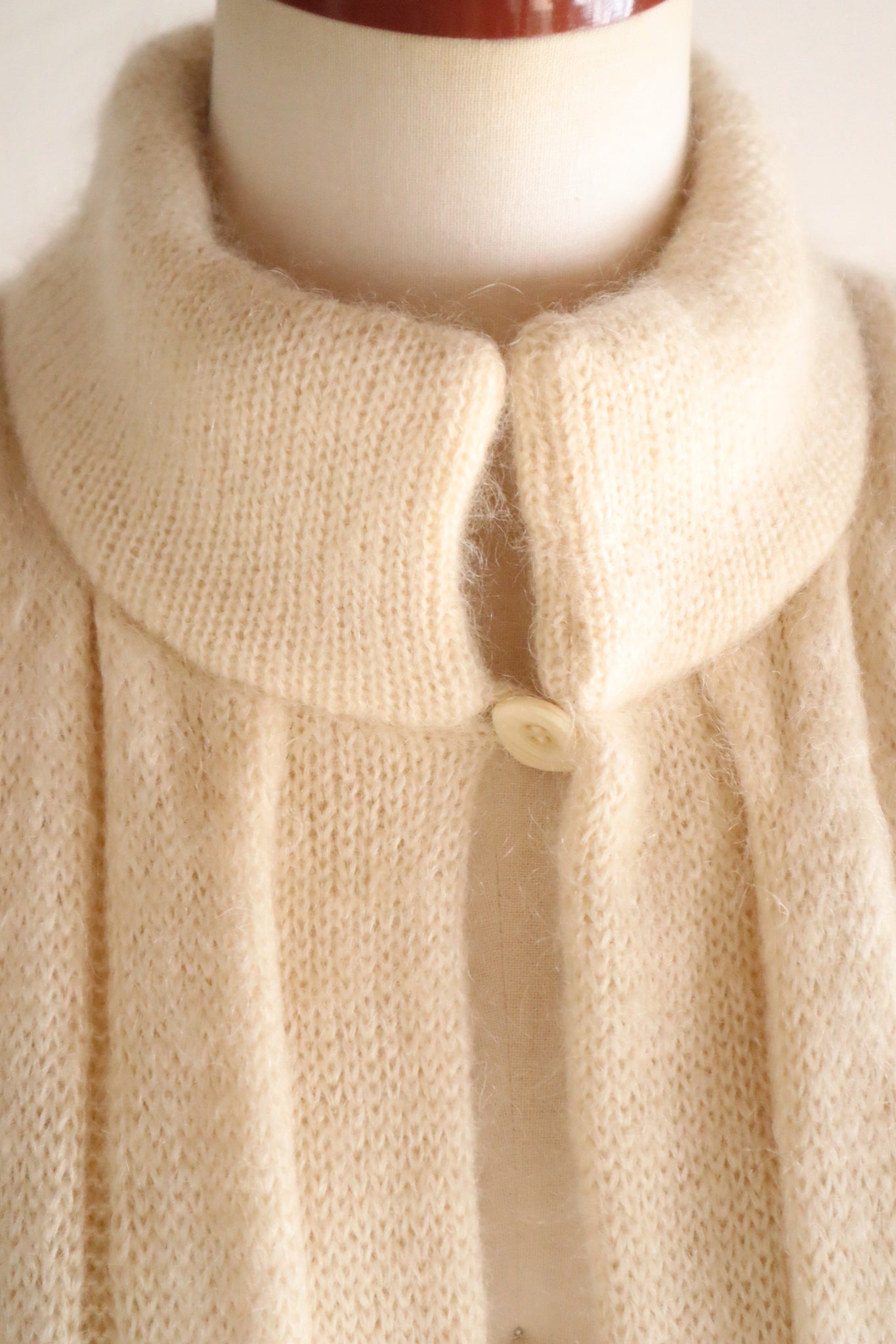 80s Mohair Knit Coat