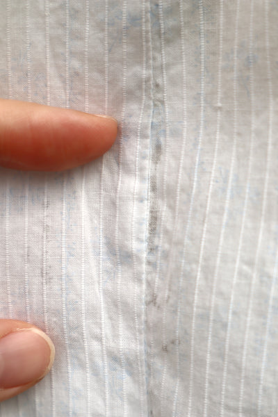 Romantic Blue Floral Skirt – Handcrafted