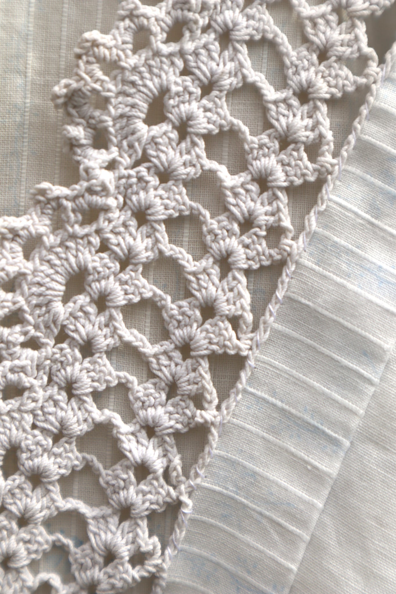 Romantic Blue Floral Skirt – Handcrafted