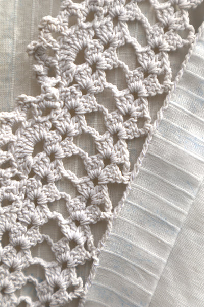 Romantic Blue Floral Skirt – Handcrafted