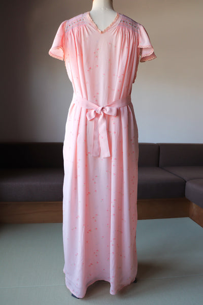 1940s Hand Smocking Dress