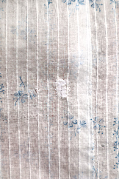 Romantic Blue Floral Skirt – Handcrafted