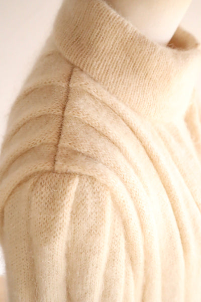 80s Mohair Knit Coat